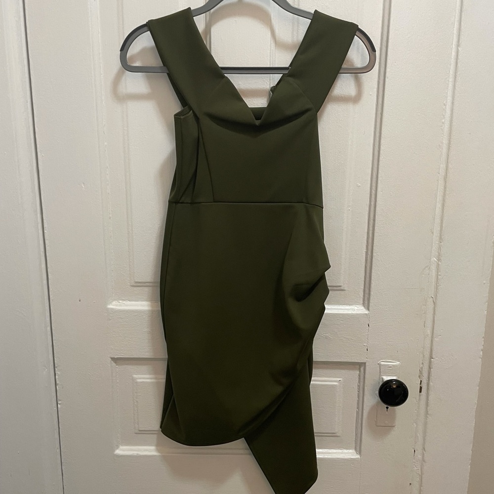Akira Dress - olive green - Medium